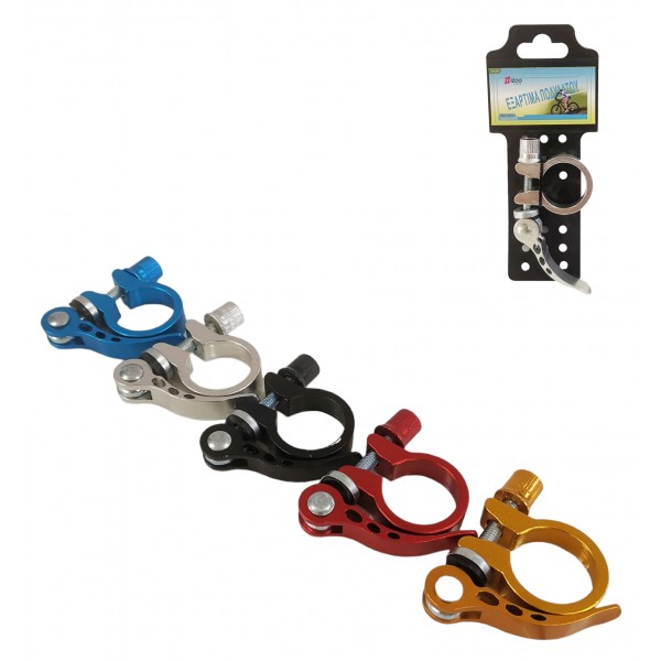 MIZOO ΚΟΛΑΡΟ ΣΕΛΑΣ ΔΙΑΦΟΡΑ ΧΡΩΜΑΤΑ 3.2CM 1322-14